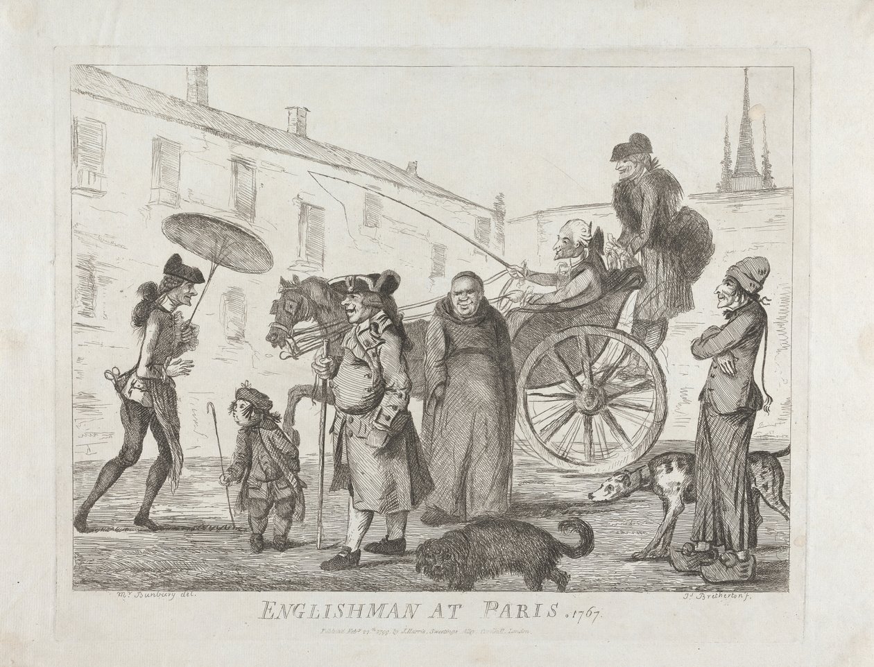 Engelskmann i Paris, 1767 av James Bretherton