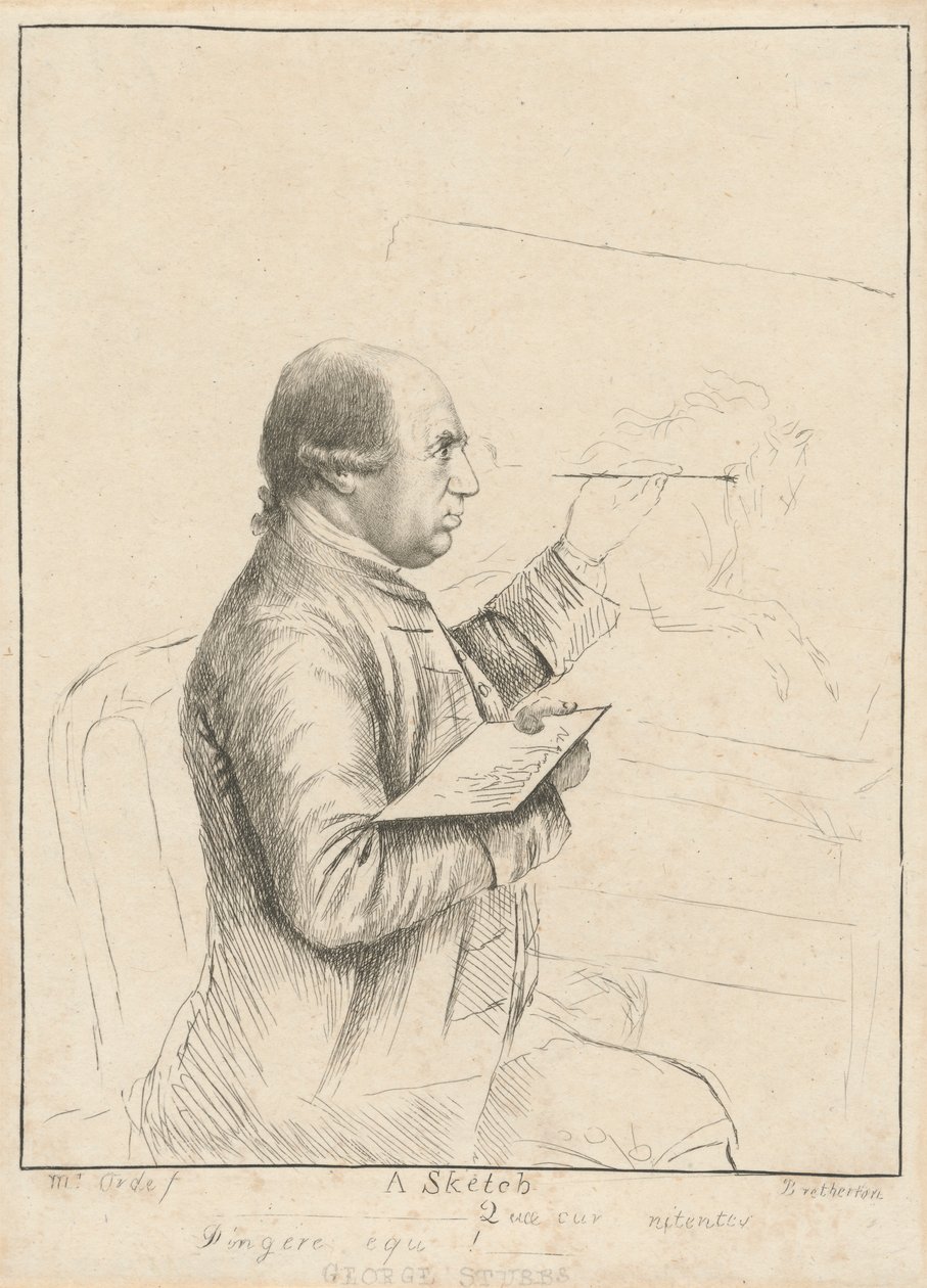George Stubbs: A Sketch av James Bretherton