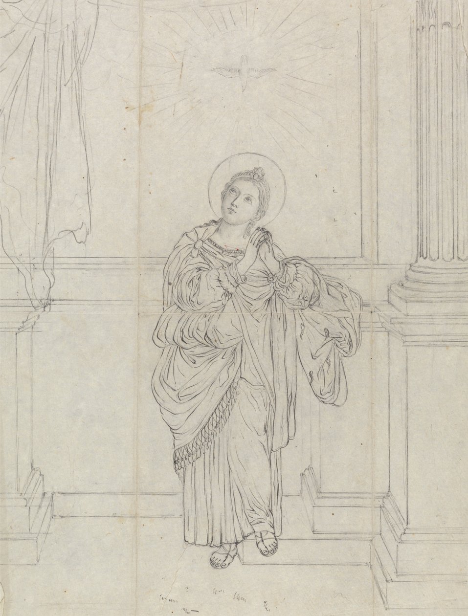 St Agnes (etter Domenichino) av James Bruce