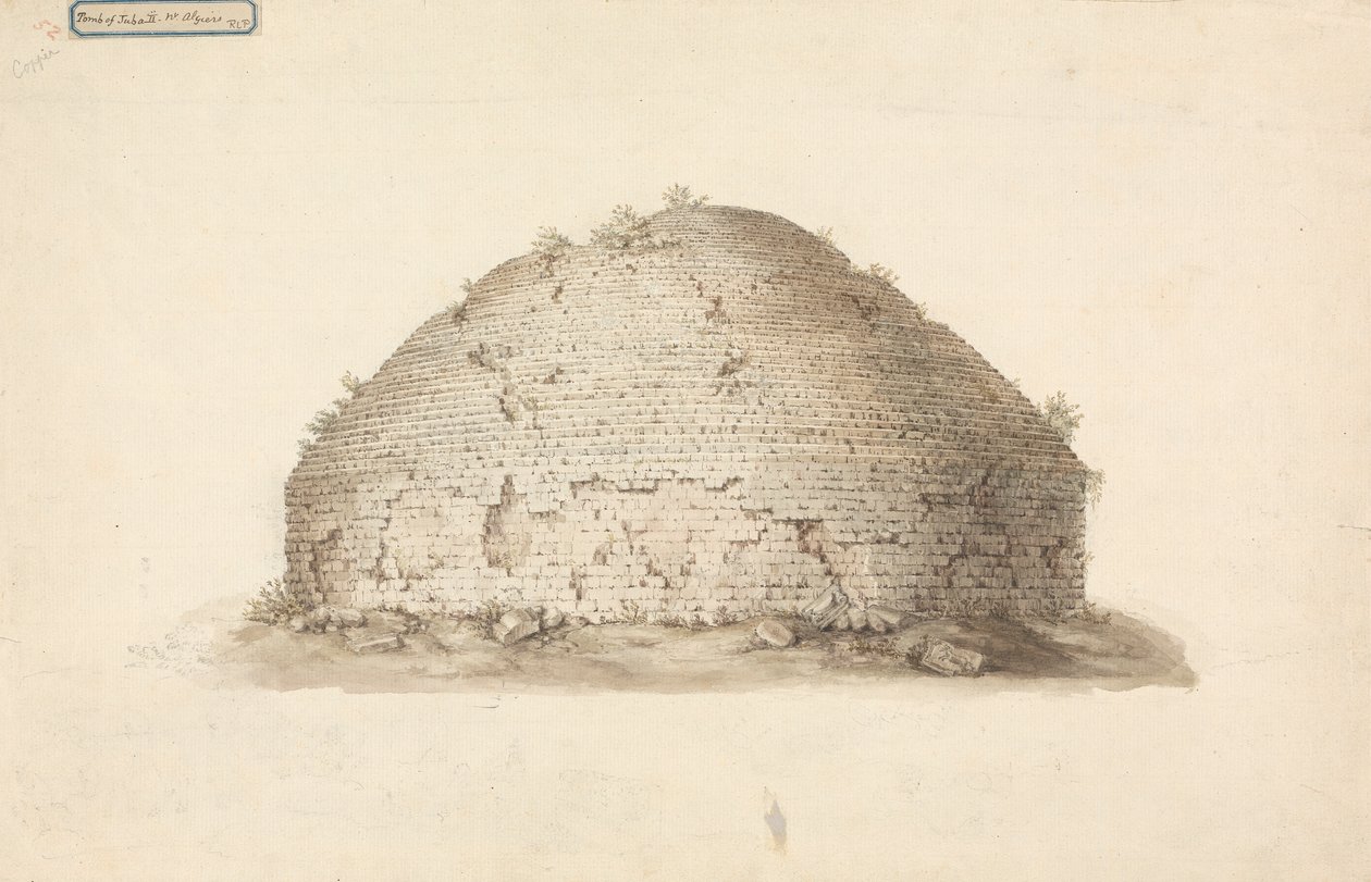 Graven til Juba II nær Alger av James Bruce