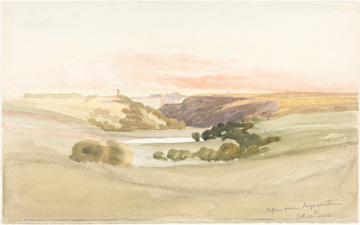 Clifton fra Kingsweston av James Bulwer