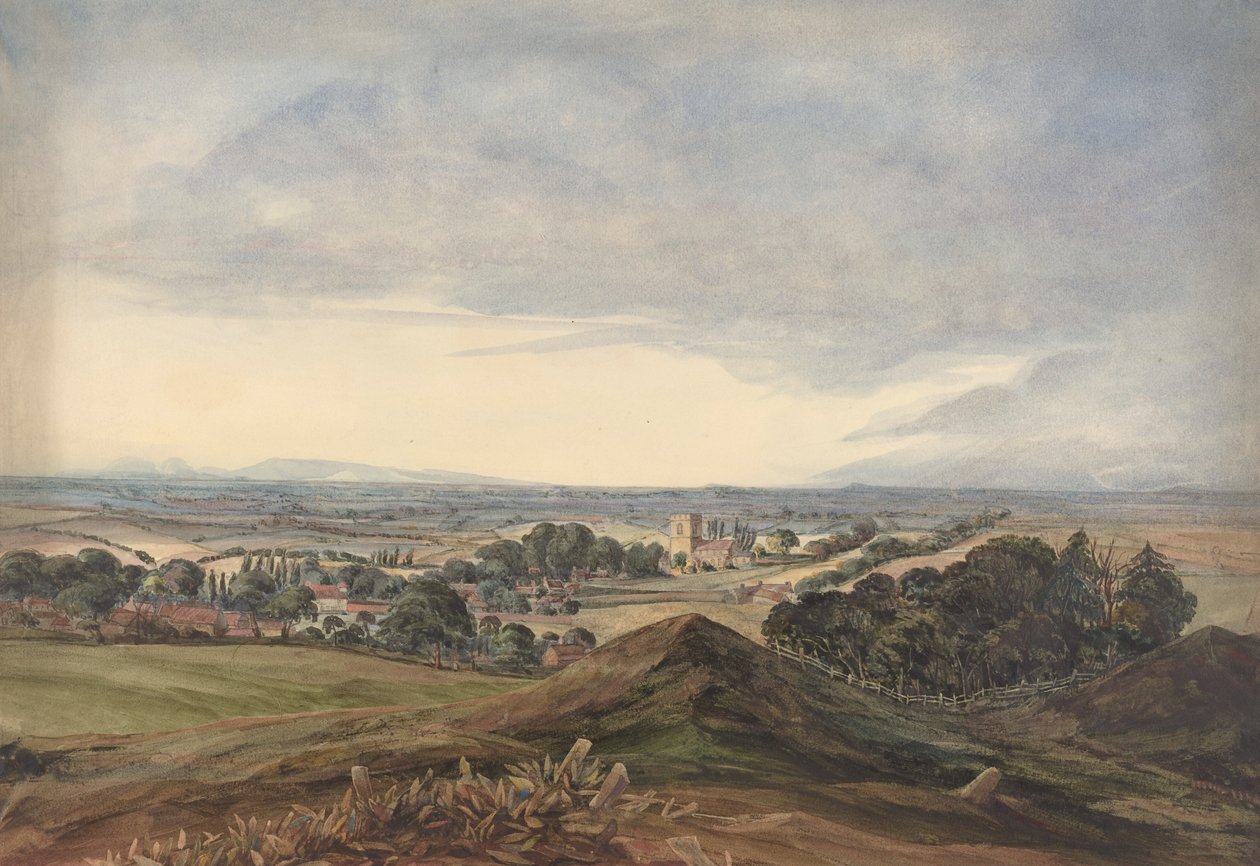 Hunworth kirke av James Bulwer
