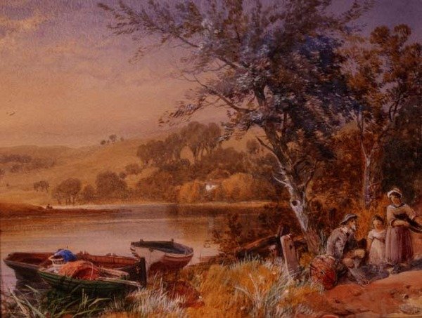 Lakeside (detalj av 56890) av James Burrell Smith
