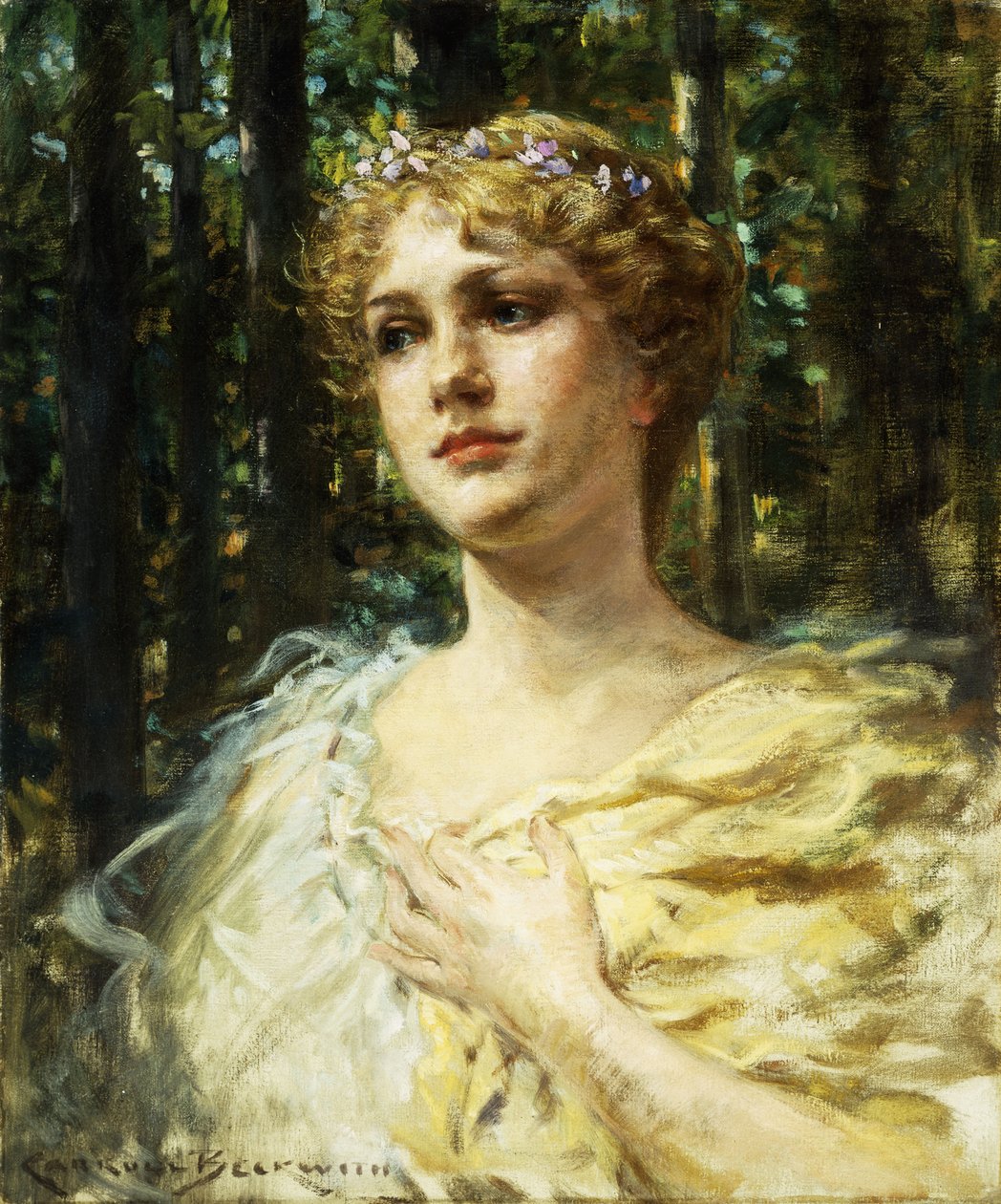 Woodland Grace, av James Carroll Beckwith