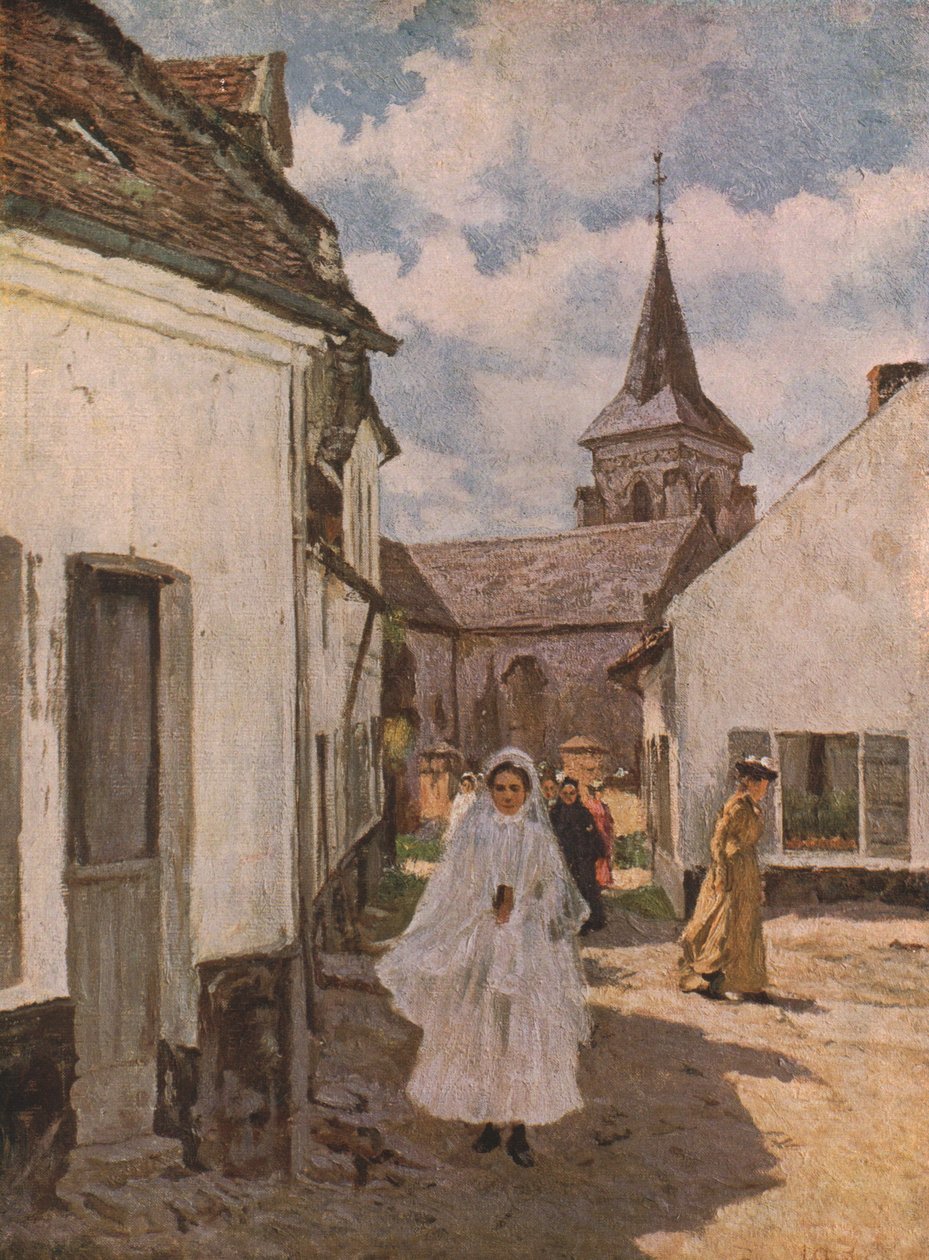 Tilbake fra den første nattverden, slutten av 1800-begynnelsen av det 20. århundre, ca 1930. av James Charles