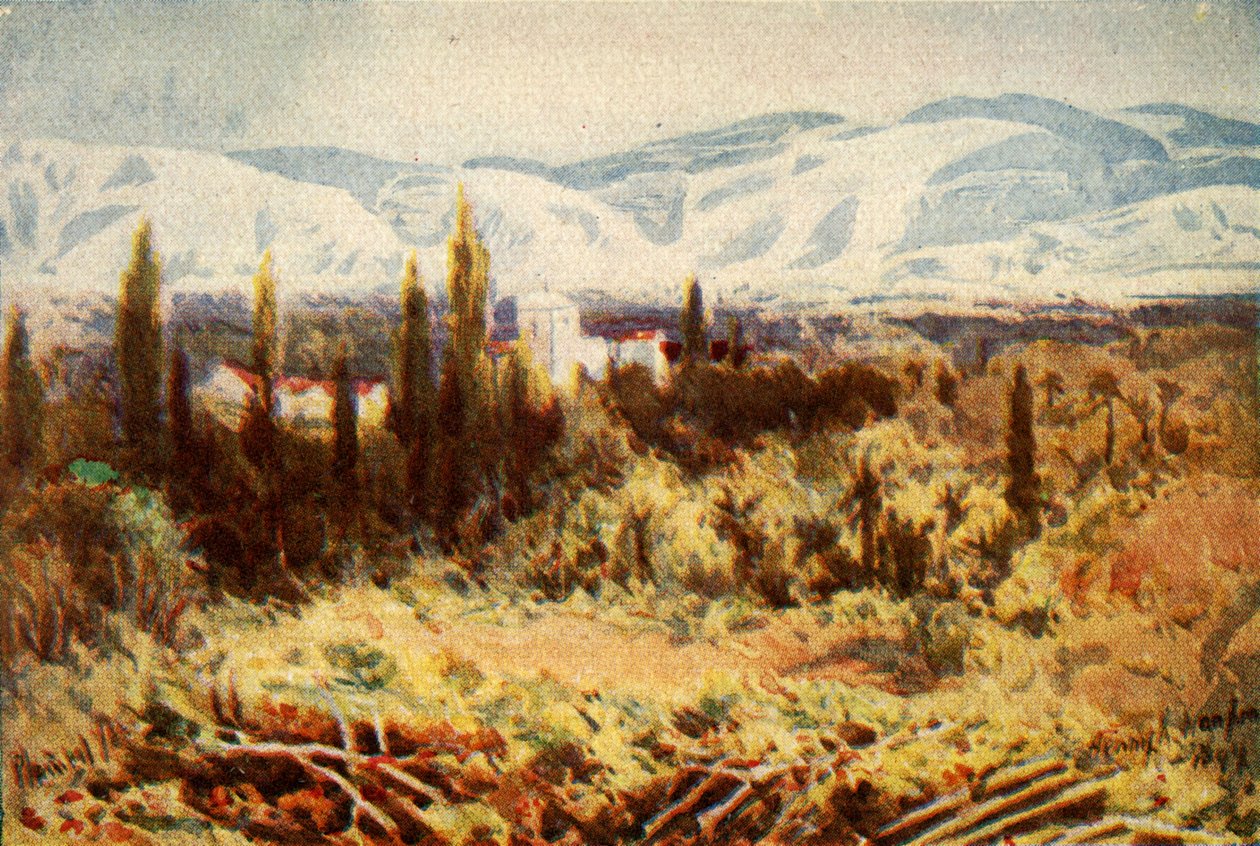 Ruinene av Jeriko - Heb. xi. 30, c1924. Skapere: James Clark, Henry A Harper. av James Clark and Henry A Harper