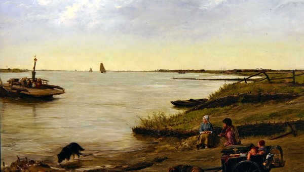 En nederlandsk pedlar av James Clarke Hook