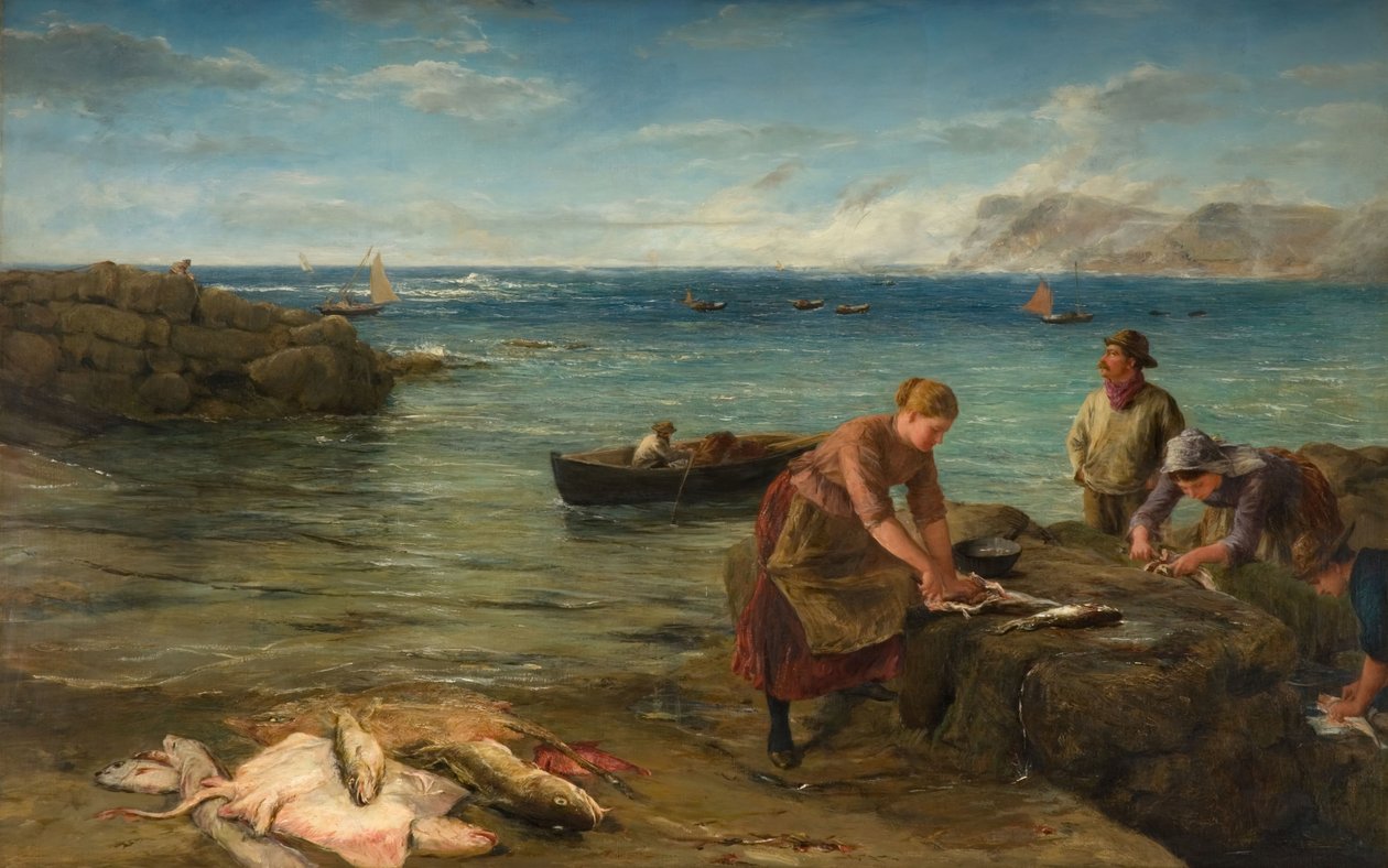 Breakfasts For The Porth, 1907. av James Clarke Hook