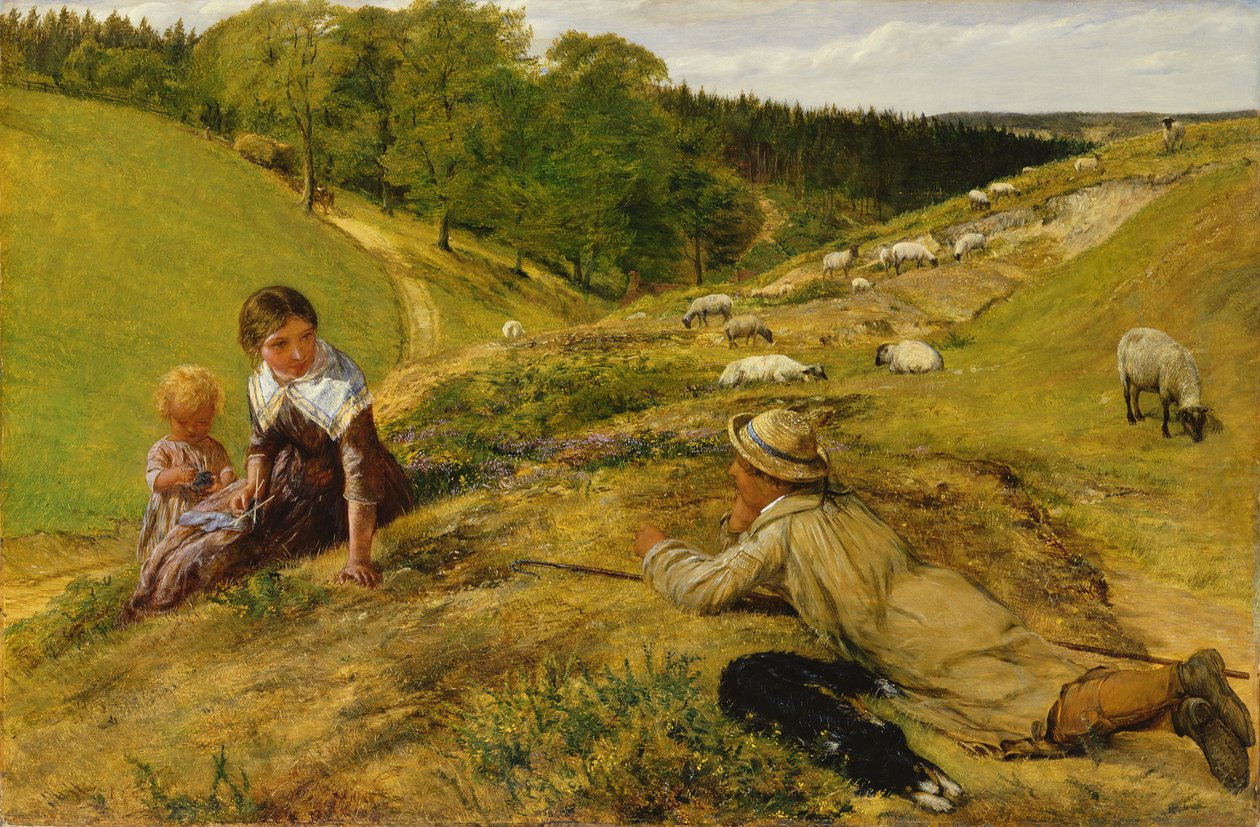 Colin, du kjenner den sørlige shepheards gutten (Hobbinols klage til Thenot) av James Clarke Hook