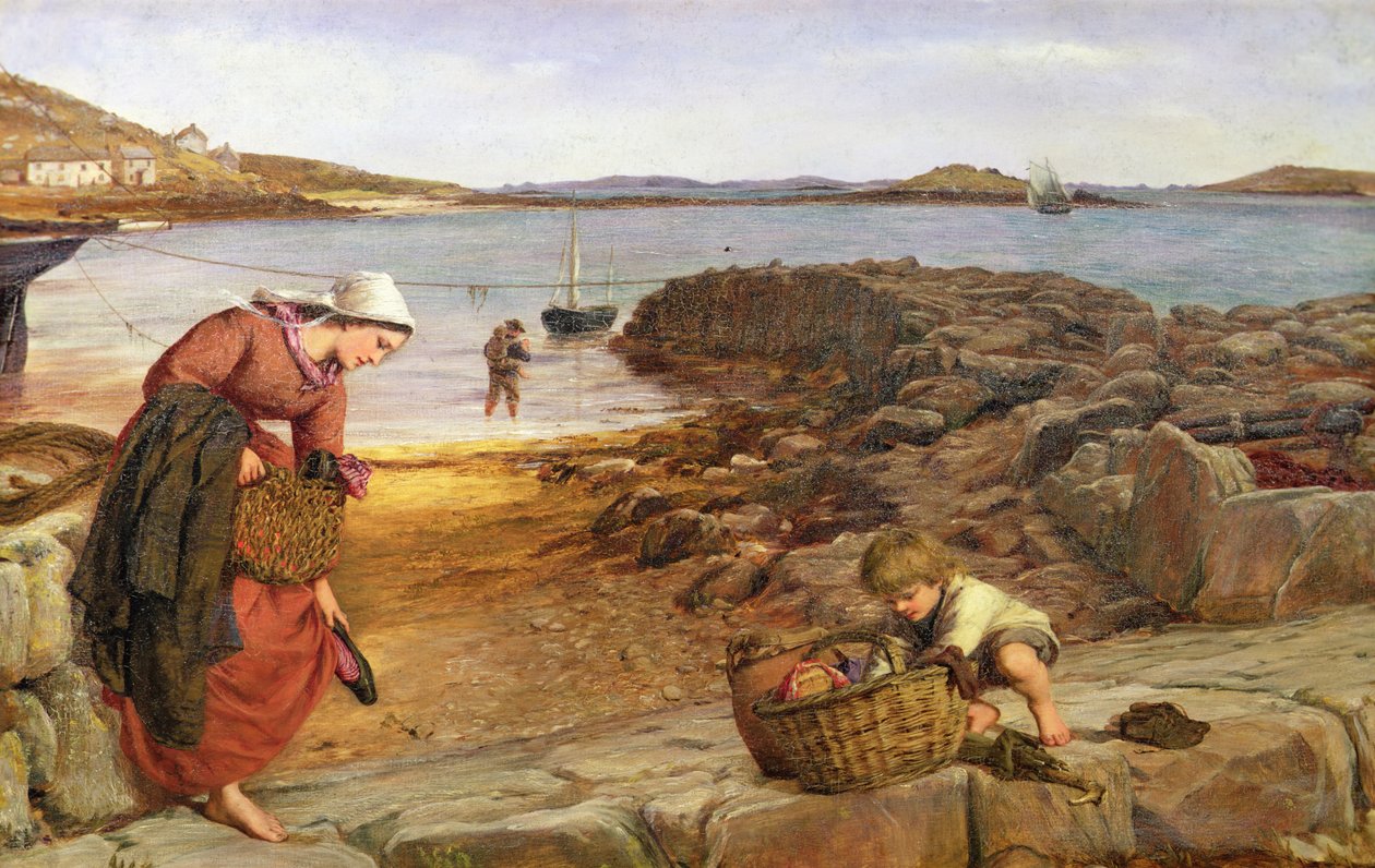 Avreise ved lavvann av James Clarke Hook