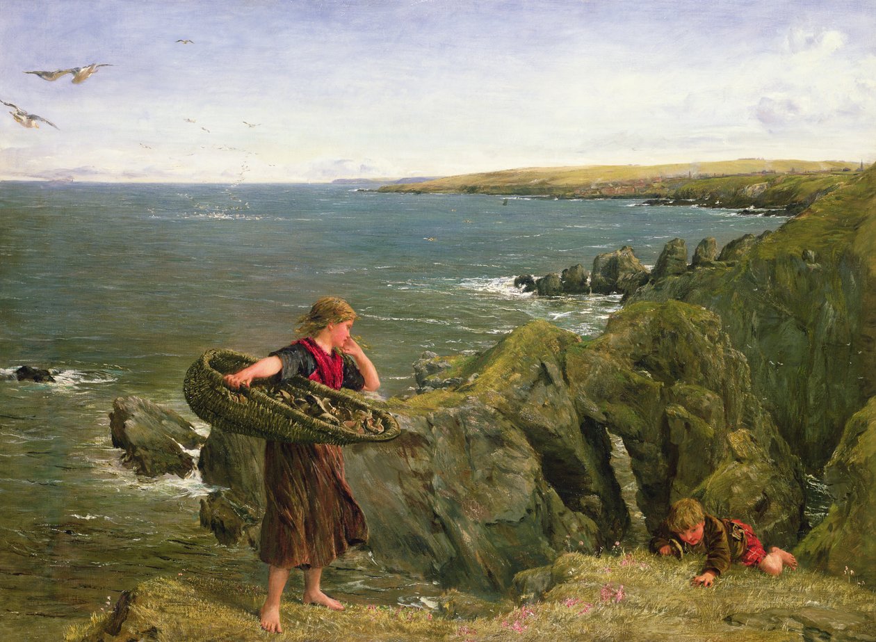 Soppsamlere, 1800-tallet av James Clarke Hook