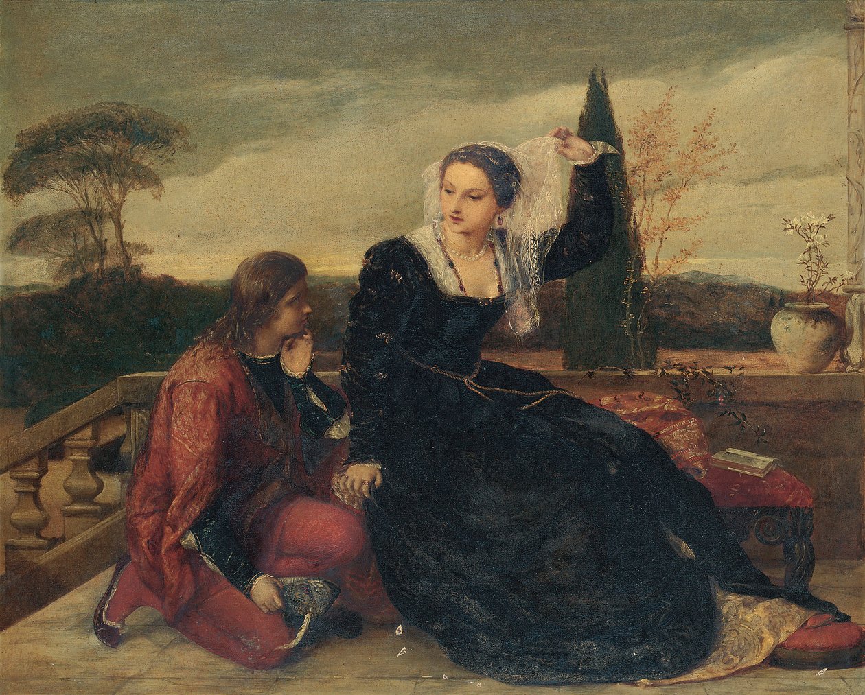 Olivia og Viola av James Clarke Hook
