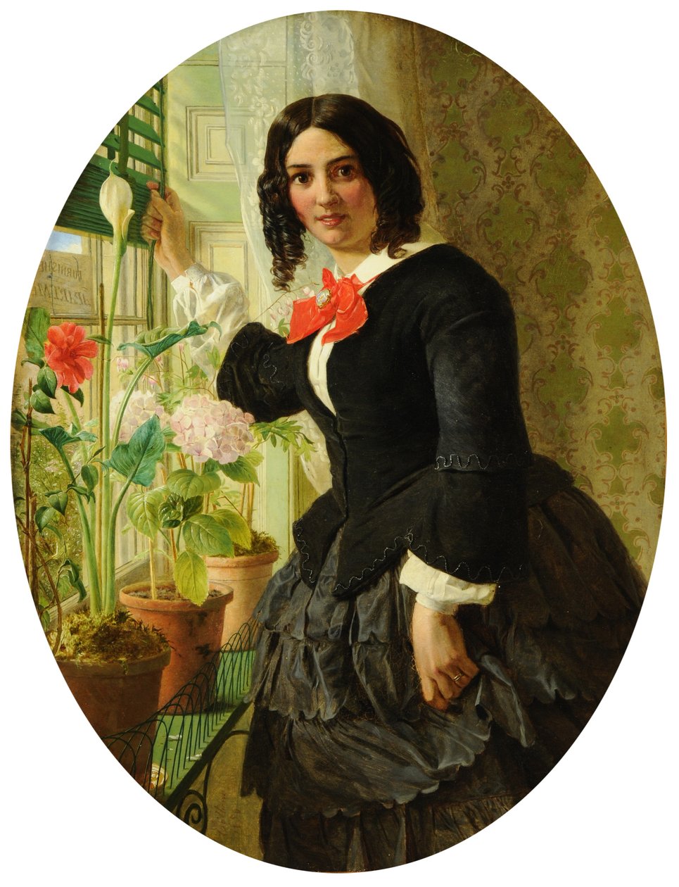 Husvertinnen, 1856 av James Collinson