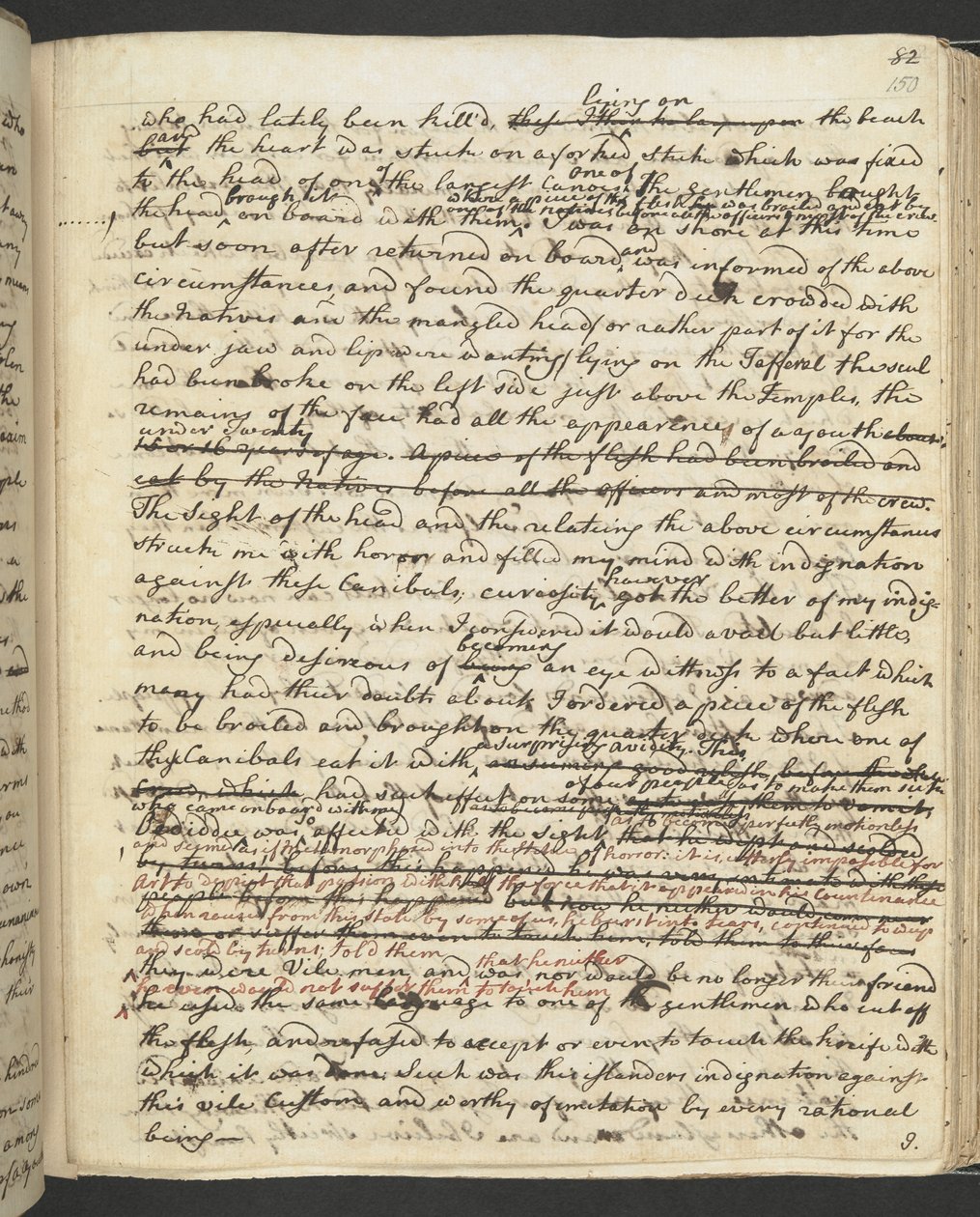 Legg til MS 27888 f.150r Captain Cook