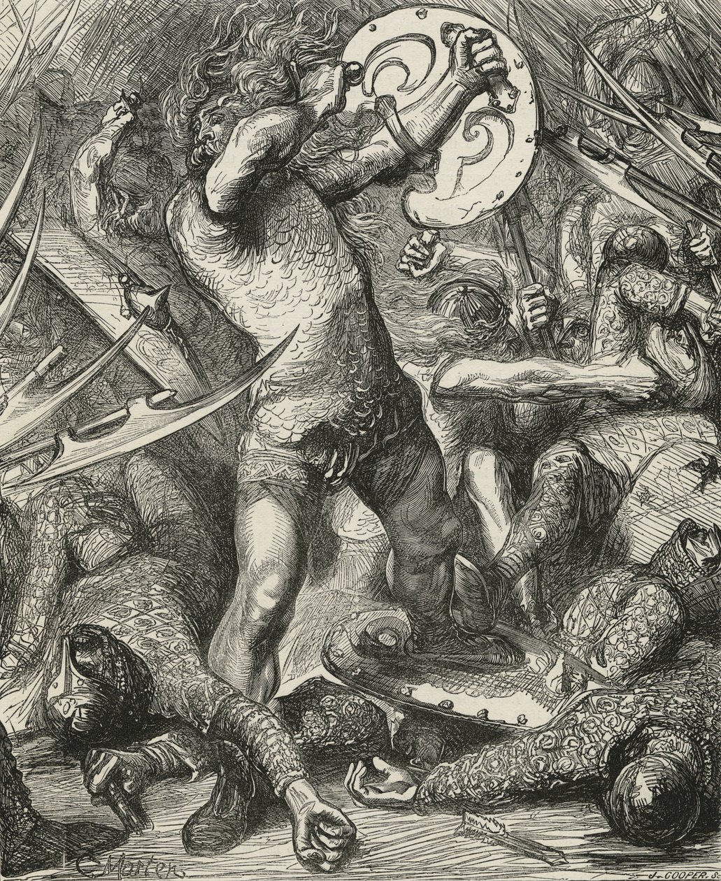 Hereward skjærer seg gjennom den normanniske verten av James Cooper