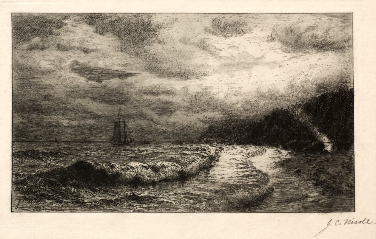 Smuglerens landingssted. av James Craig Nicoll
