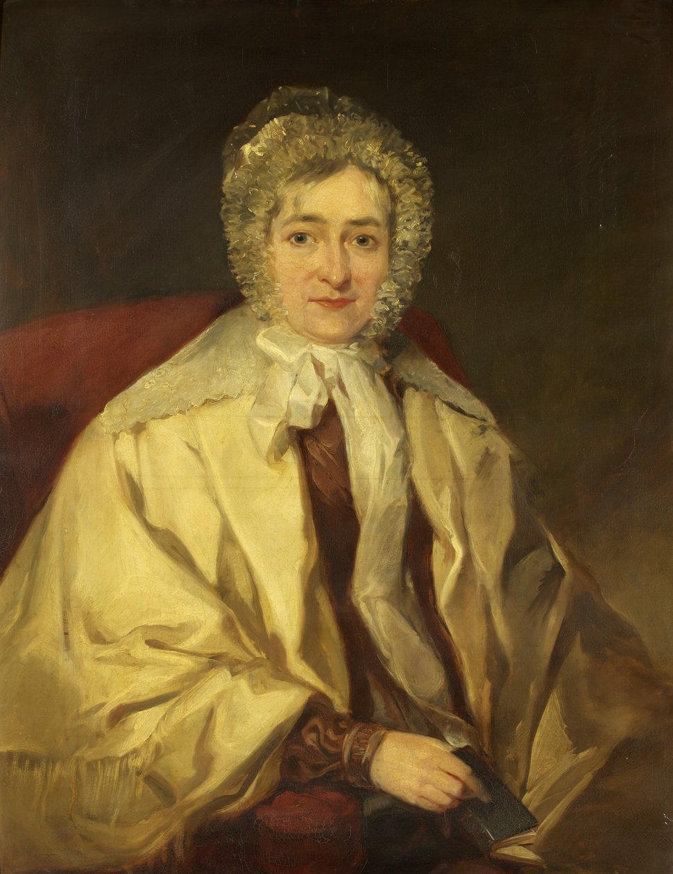 Mary Ann Cox, ca. 1840 (olje på lerret) av James Curnock