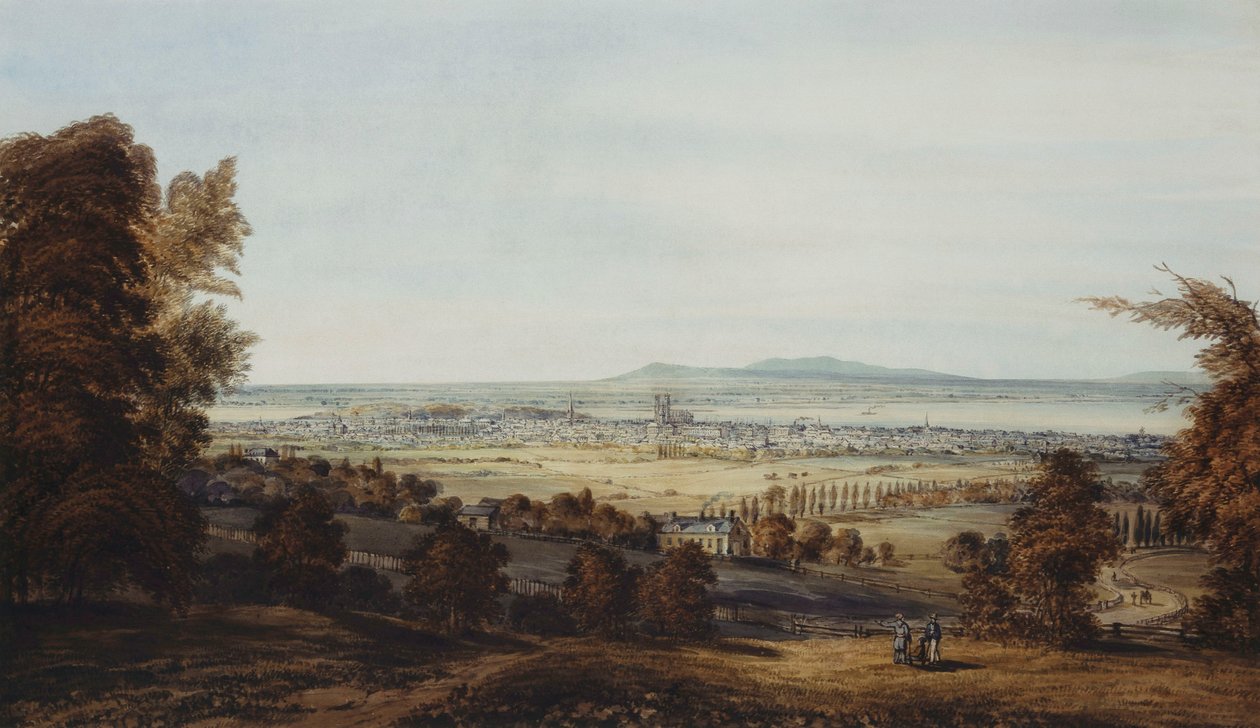 Byen Montreal fra fjellet av James D. Duncan