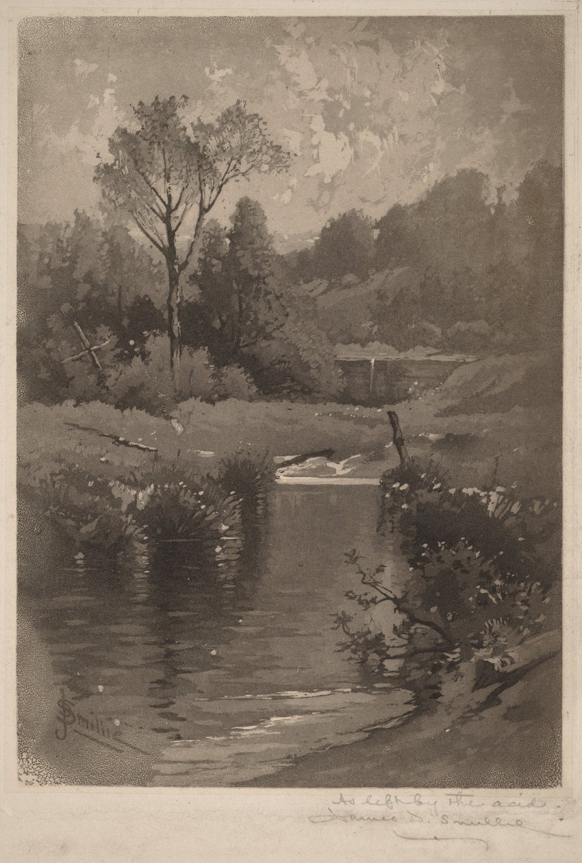En gammel demning nær Montrose av James David Smillie