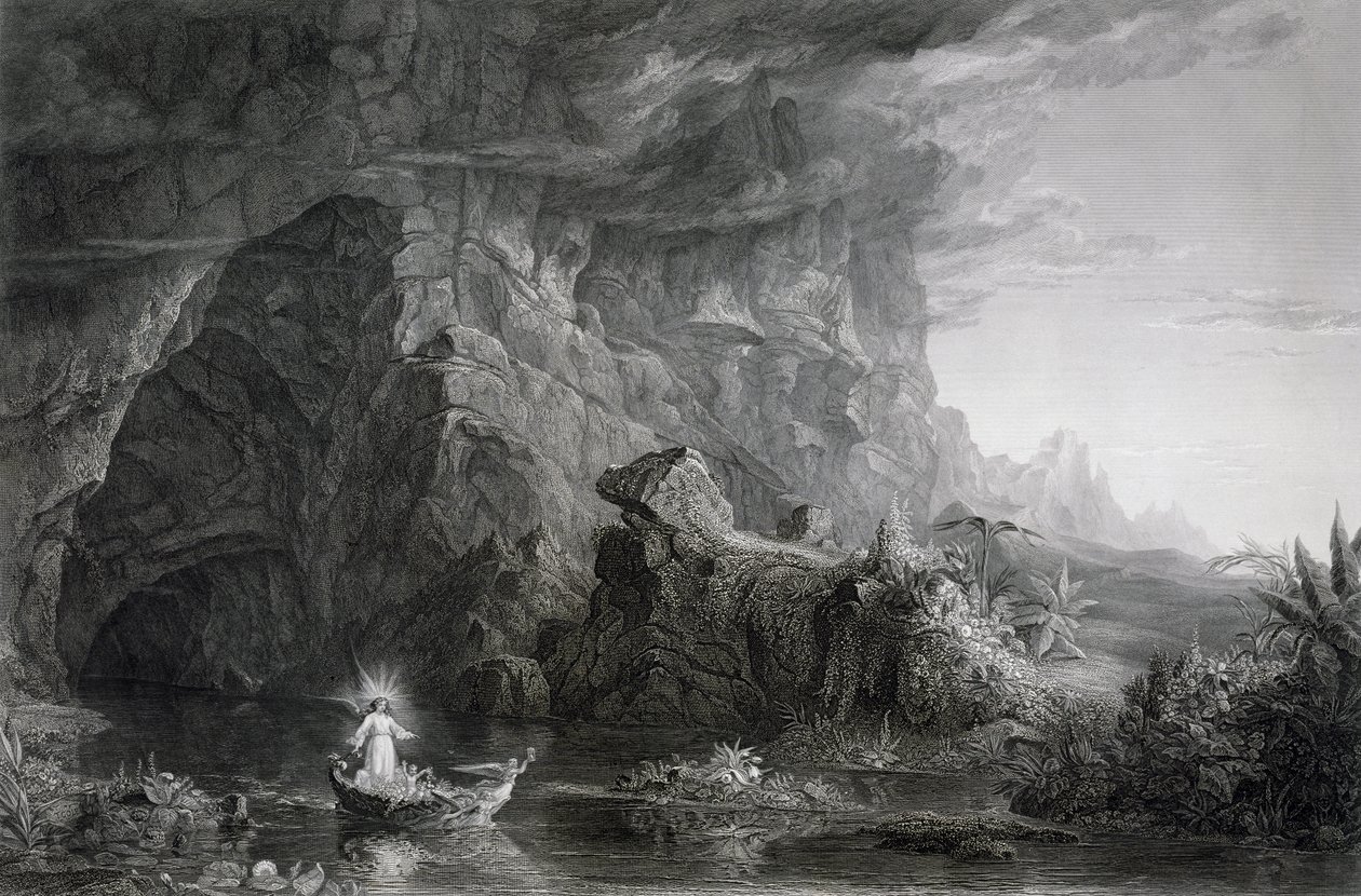 The Voyage of Life: Childhood, ca. 1855 av James David Smillie