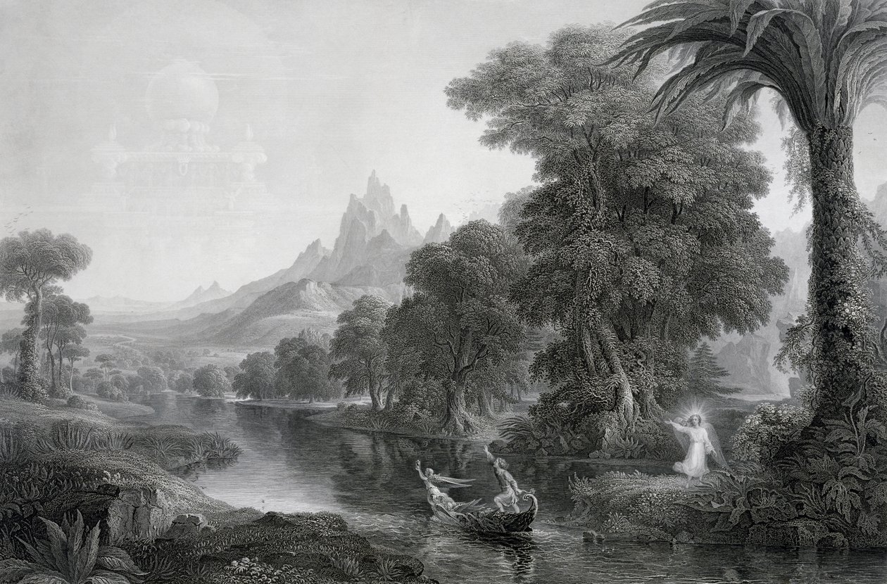 The Voyage of Life: Youth, ca. 1855 av James David Smillie