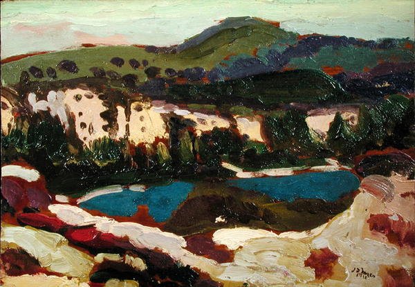 The Blue Pool, Dorset av James Dickson Innes