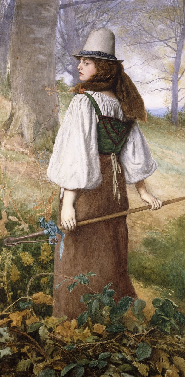 Celia fra "Som du liker det", av James Dromgole Linton