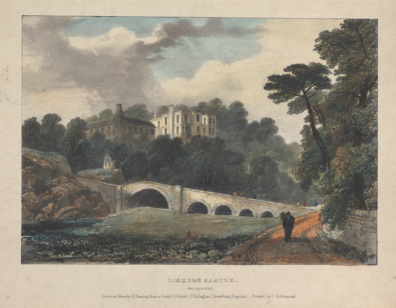 Lismore slott av James Duffield Harding