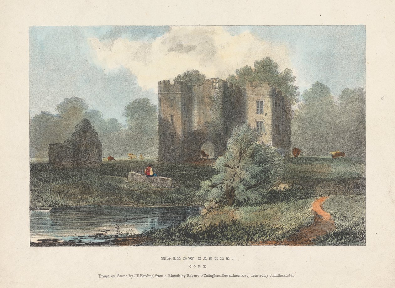 Mallow Castle av James Duffield Harding