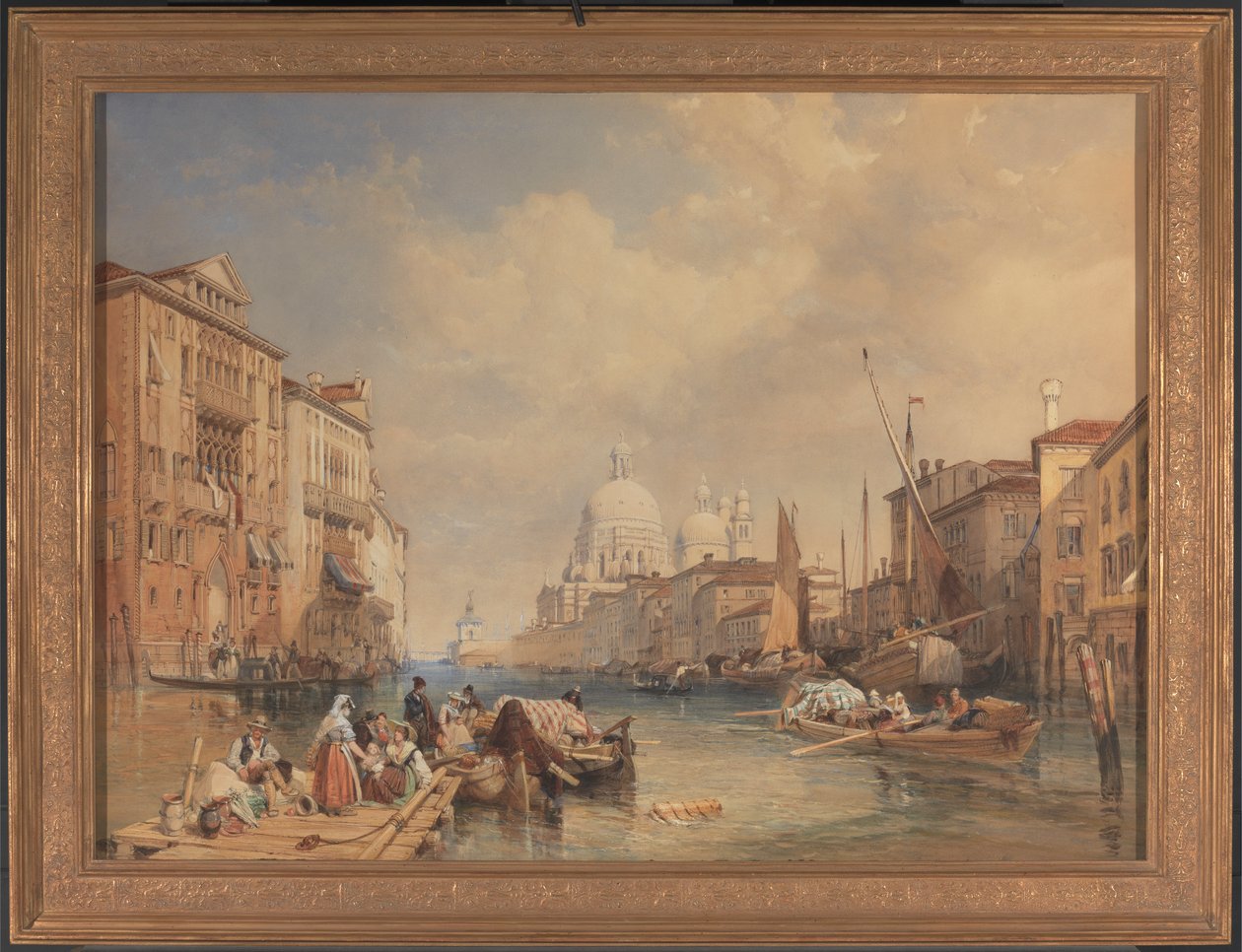 Canal Grande, Venezia av James Duffield Harding