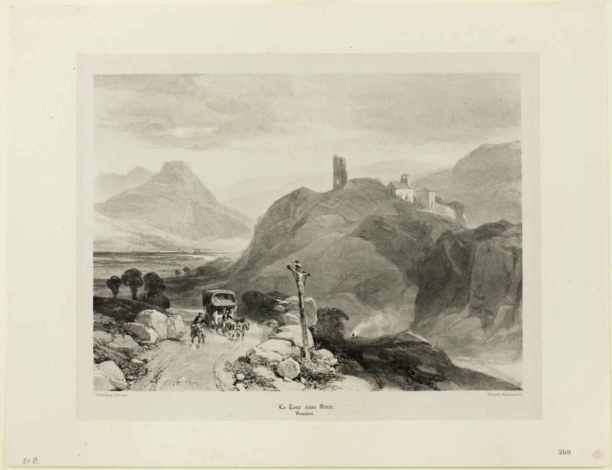 Tour-sans-Venin, Dauphiné-regionen av James Duffield Harding
