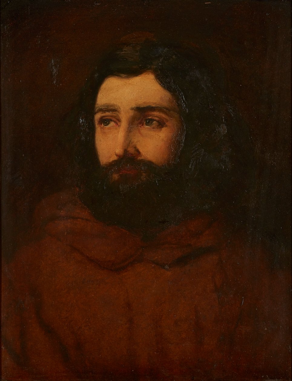 Portrett av en mann (olje om bord) av James Eckford Lauder