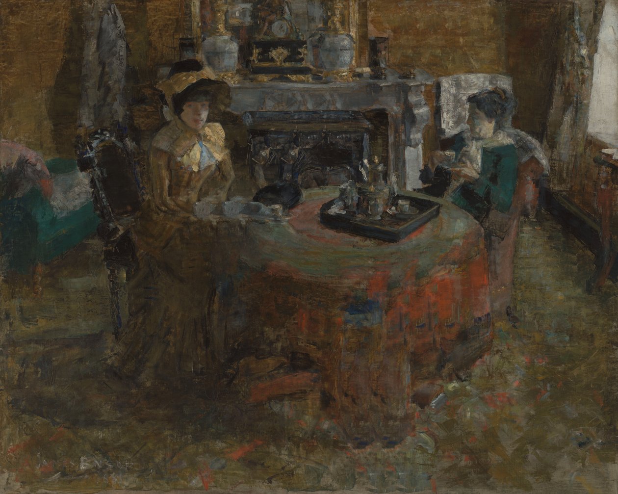 Ettermiddag i Oostende av James Ensor