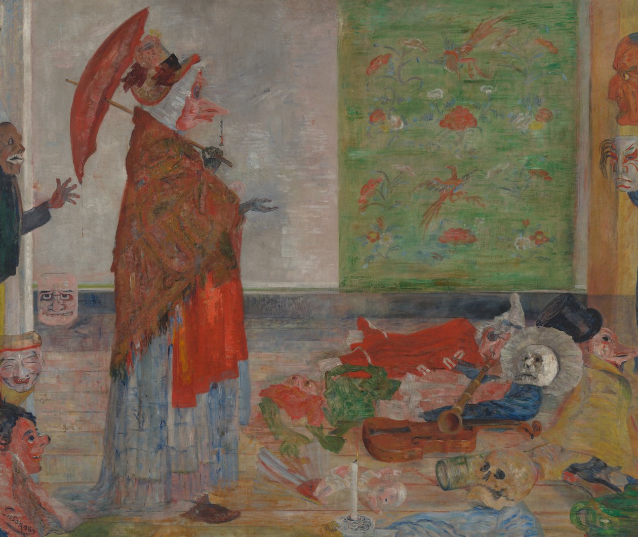 Forbauselse over masken Wouse av James Ensor