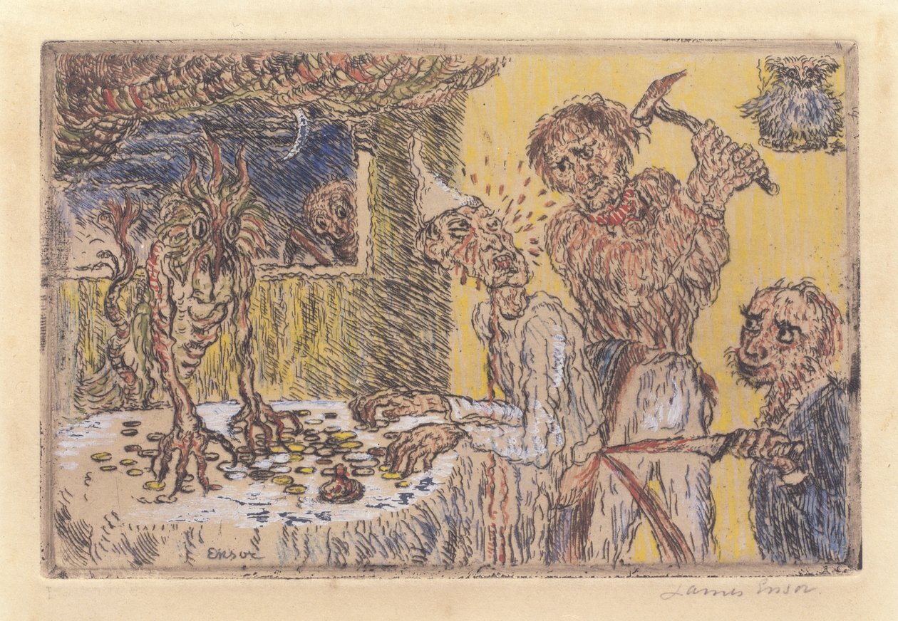 Grådighet av James Ensor