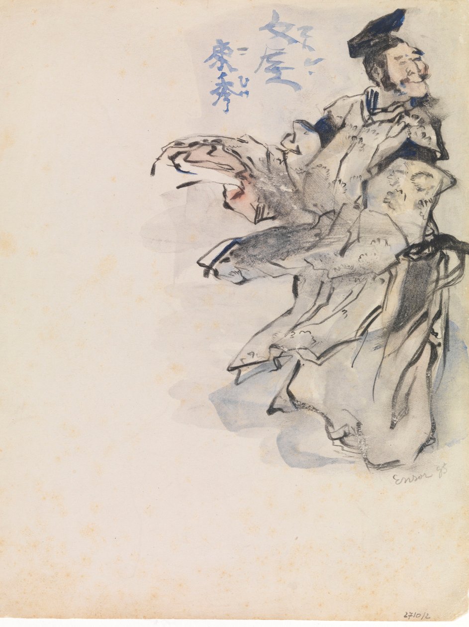 Chinoiserie, en mann av James Ensor