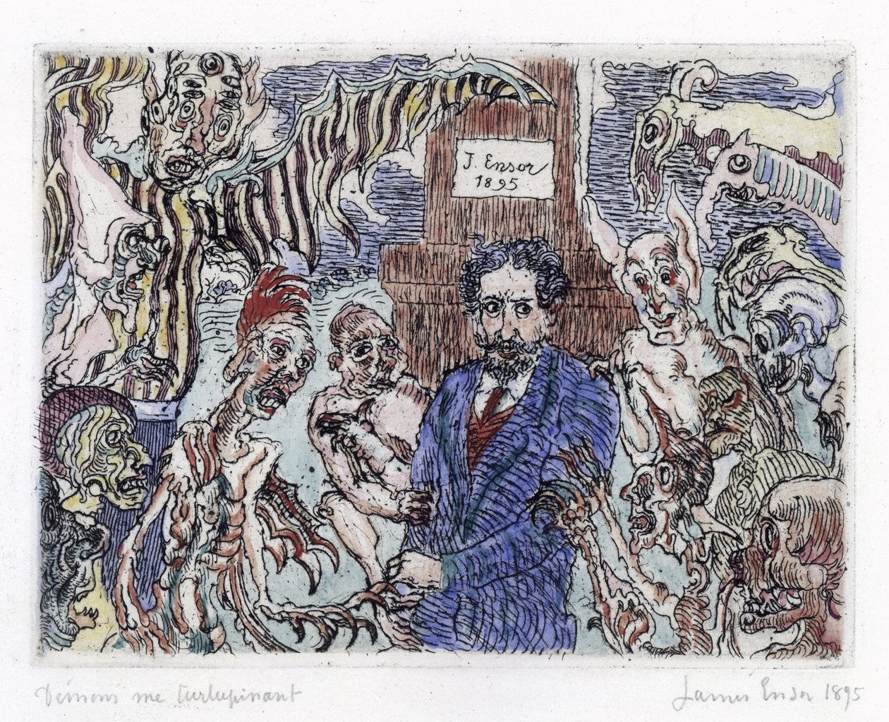 Demoner som plager meg av James Ensor