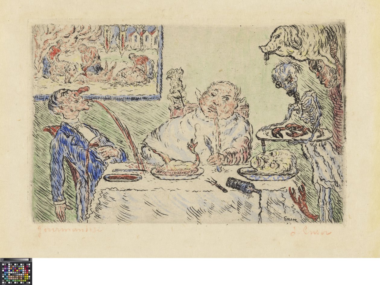 Fråtseri av James Ensor