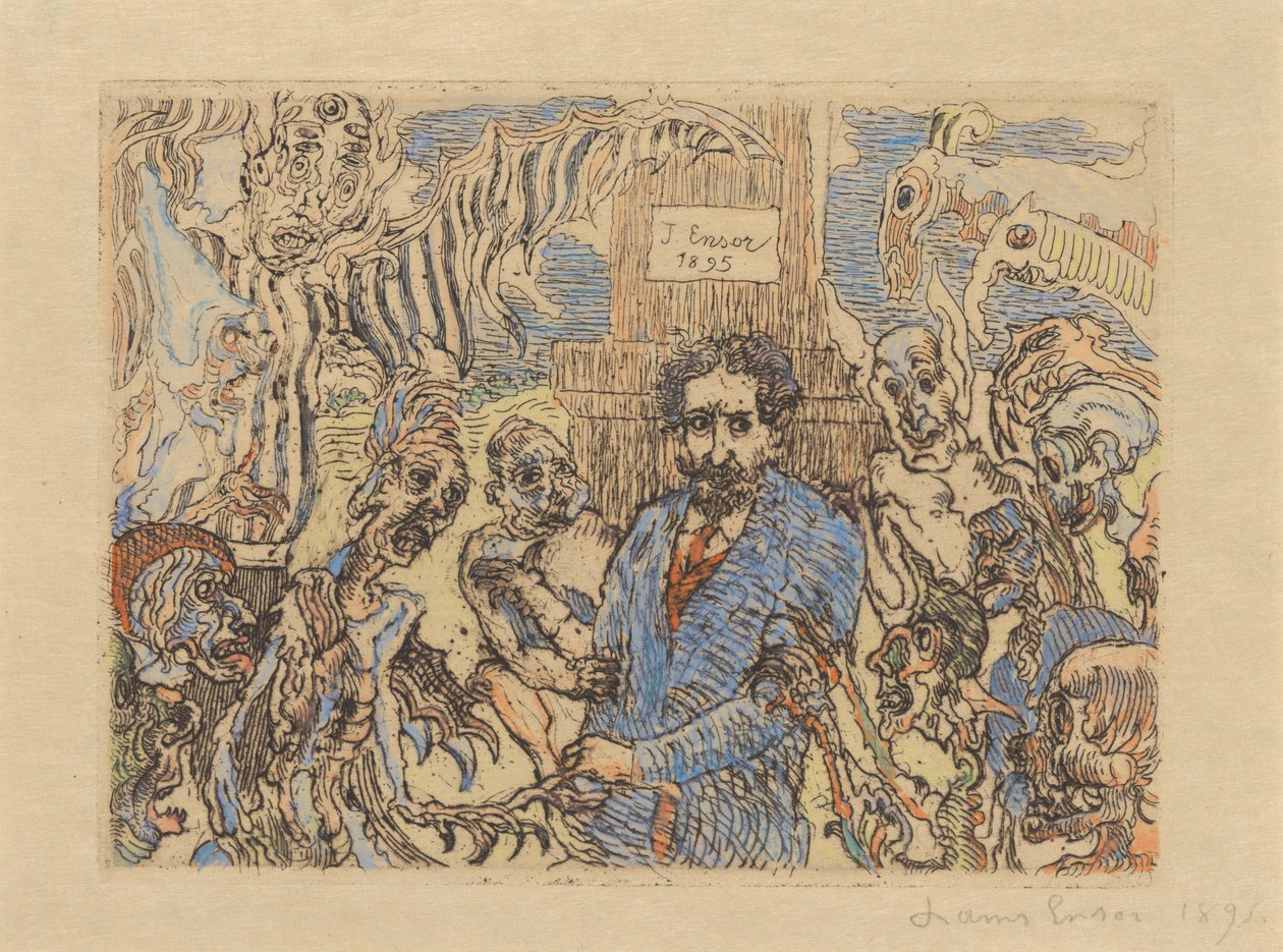 Demoner erter meg av James Ensor