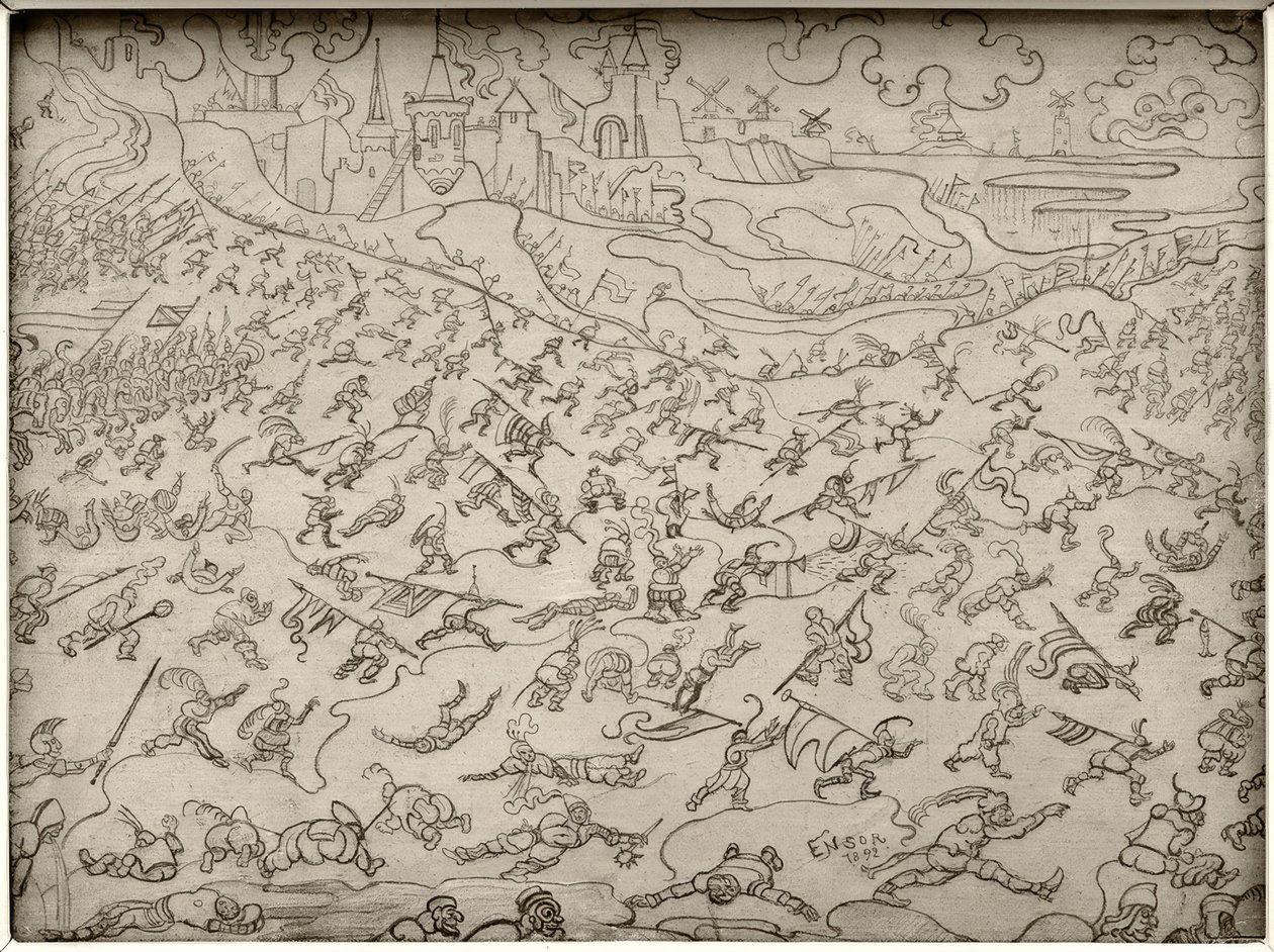 De lovløse leiesoldatene av James Sidney Ensor