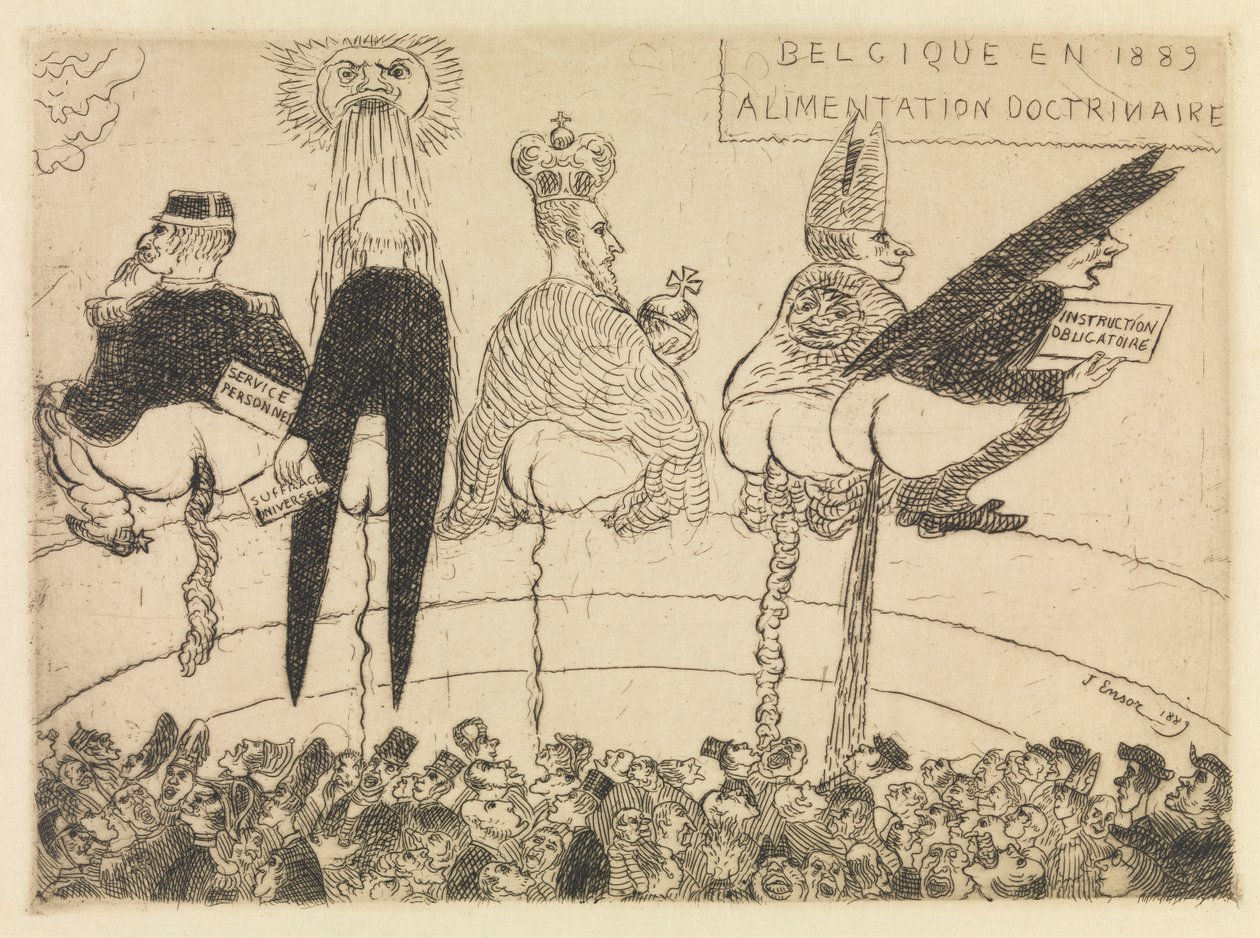 Læremessig næring av James Ensor