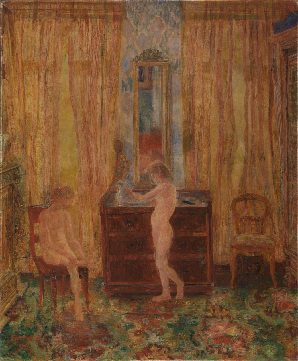 Barn ved morgenstellet av James Ensor