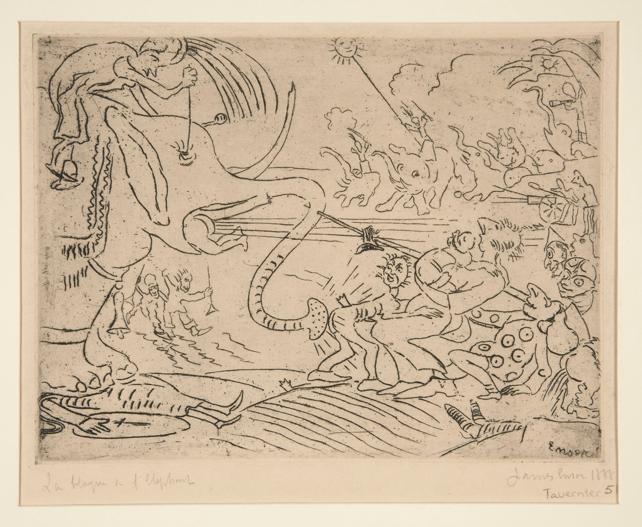 Vitsen av av James Ensor