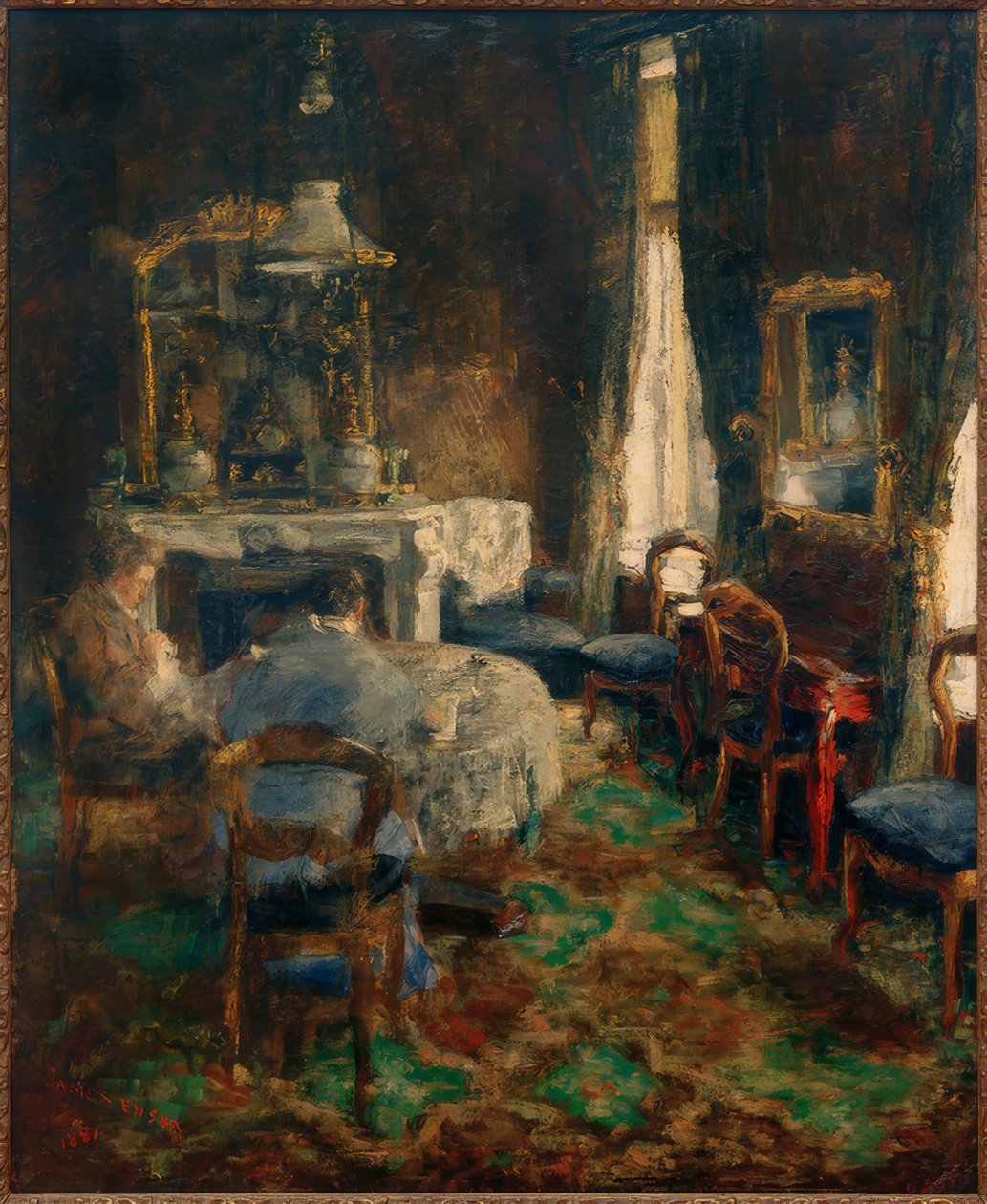Den borgerlige salongen av James Sidney Ensor