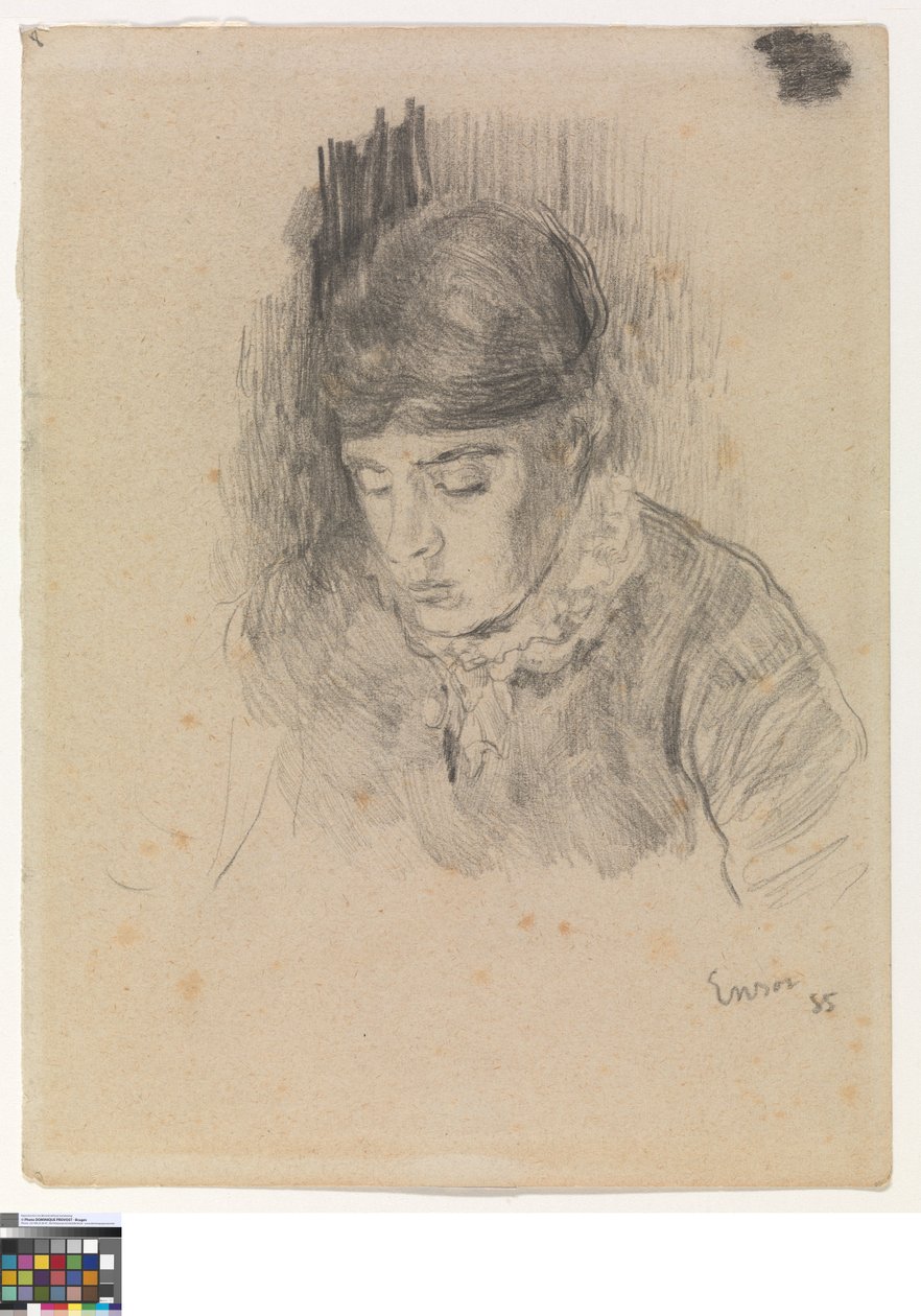 Mitche Ensor, kunstnerens søster av James Ensor