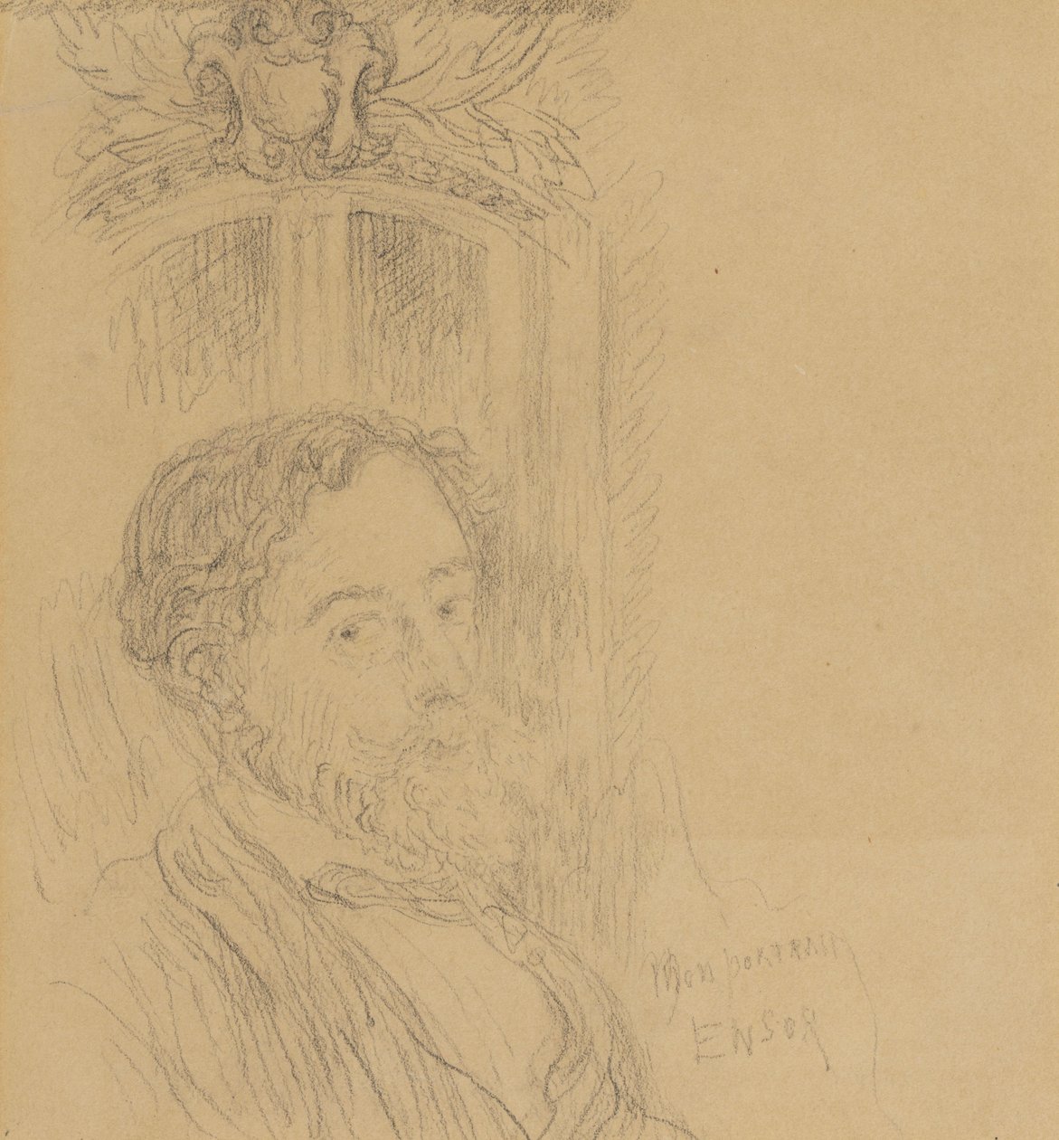 Mitt portrett av James Ensor