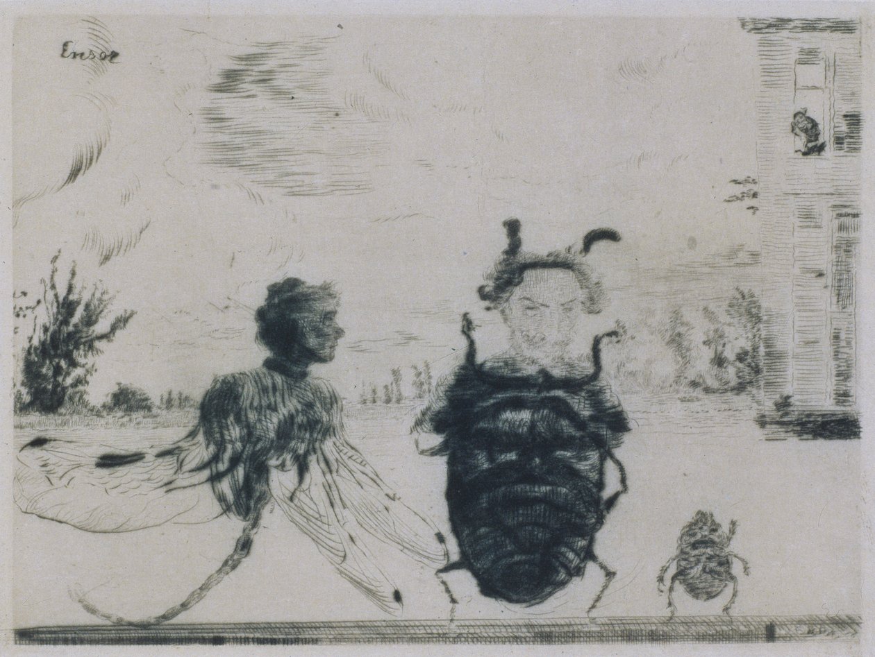 Merkelige insekter av James Ensor