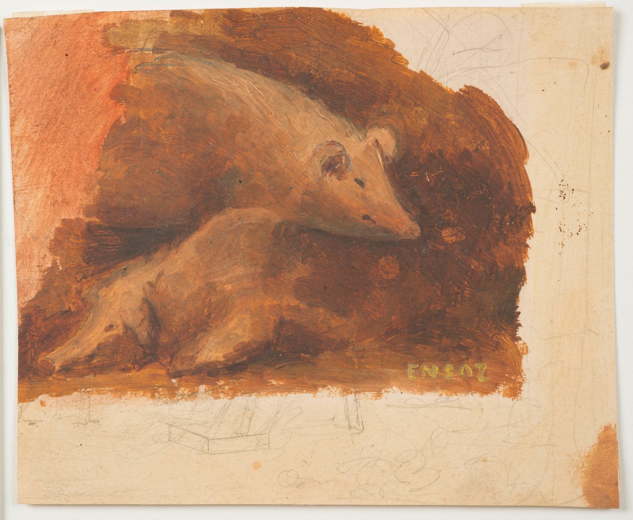 Schweine av James Ensor