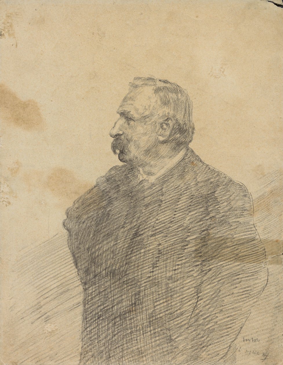 Portrett av Ernest Rousseau av James Ensor