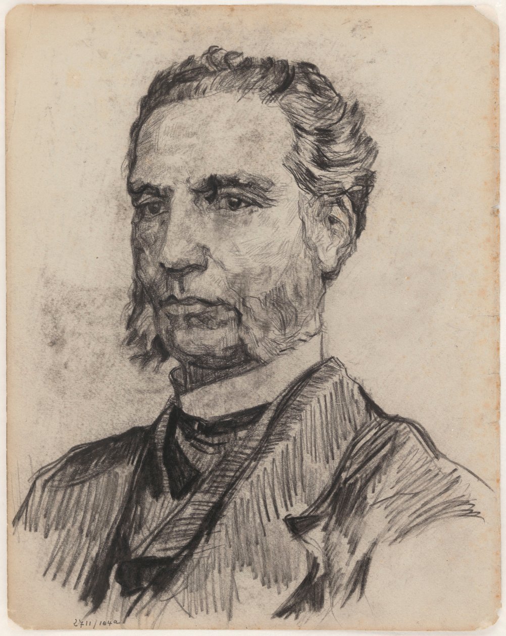 Portrett av en mann av James Ensor